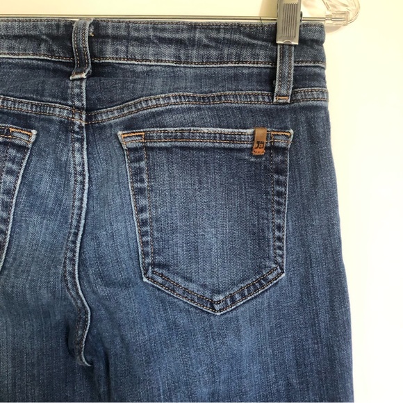 Joe’s Jeans Bramlin Skinny Ankle Jeans Size 27 Low Rise Distressed Indigo Wash - Picture 7 of 11